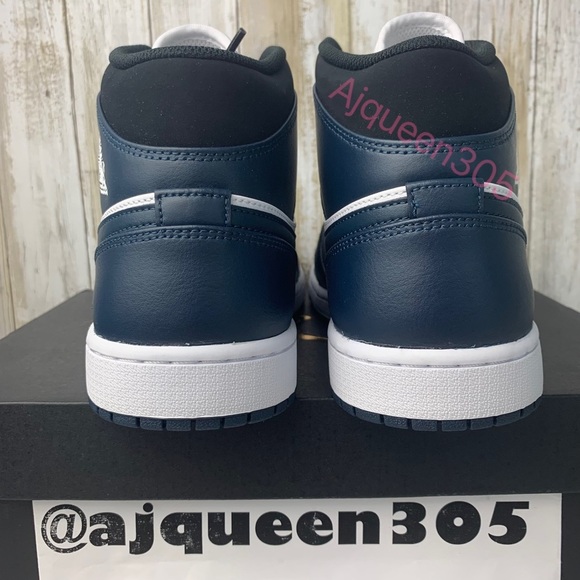 Air Jordan 1 Mid Armory Navy Men's - Picture 6 of 6